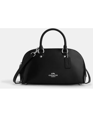 COACH Lara Satchel Bag - Black
