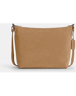 COACH Finn Hobo Bag 32 - Natural