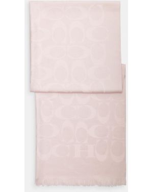 COACH Signature Wrap - Pink