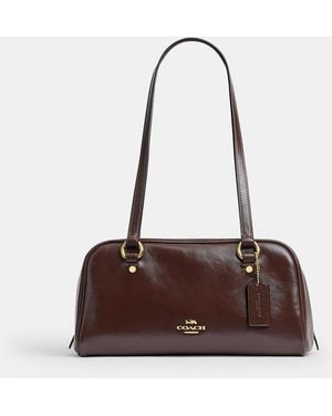 COACH Sydney Shoulder Bag - Brown
