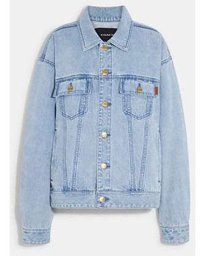 COACH Novelty Denim Jacket - Blue