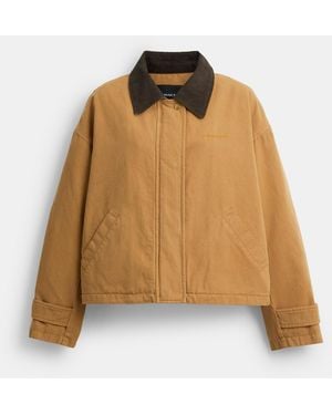 COACH Barn Jacket - Natural