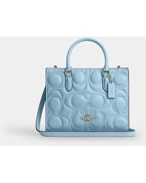 COACH Maggie Small Tote Bag - Blue
