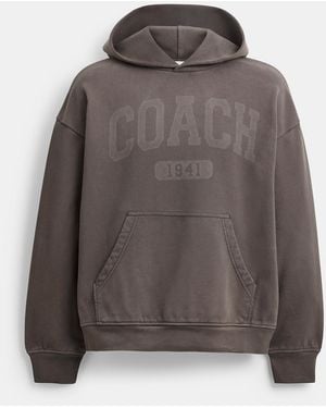 COACH Sun Fade Hoodie - Gray