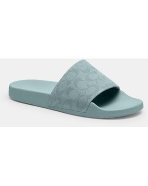 COACH Udele Sport Slide - Blue