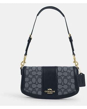 【Coach】Andrea Shoulder Bag ◆国内発送◆ NWT Coach Andrea Small Shoulder Bag Signature Jacquard In