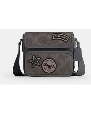 COACH Sullivan Flap Crossbody Bag - Black