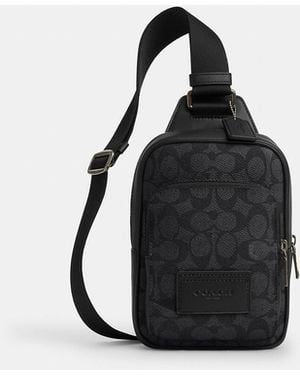 COACH Racer Sling Pack - Black