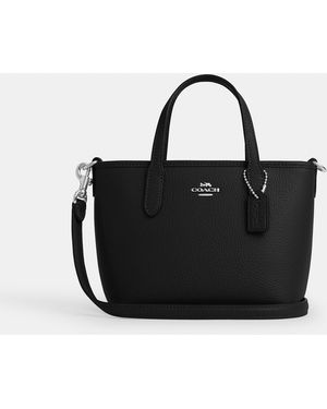 COACH City Mini Tote Bag - Black