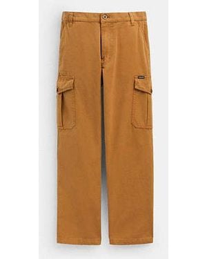 COACH Regenerative Cotton Pants - Black