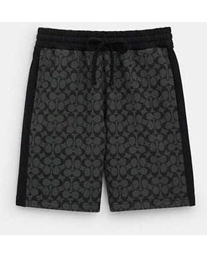 COACH Signature Shorts - Black