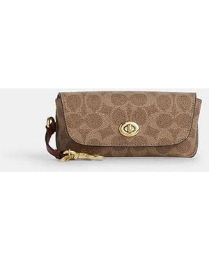 COACH Sunglass Case - Black