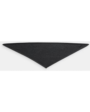 COACH Knit Triangle Scarf - Black