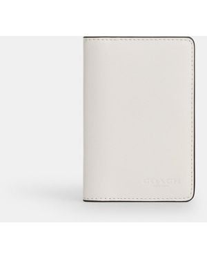COACH Id Wallet - White