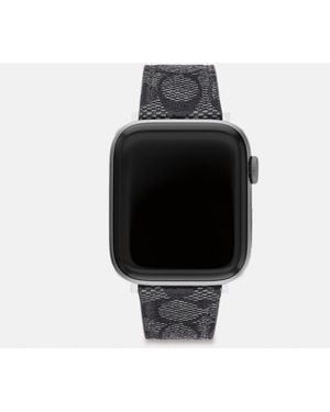 COACH Apple Watch Strap, 42Mm And 44Mm - Black