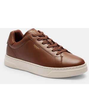 COACH High Line Sneaker - Brown