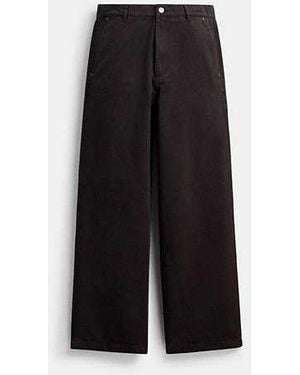 COACH Work Pants - Black