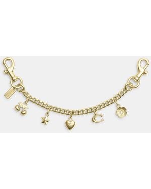 COACH Swagger Chain With Charms - Metallic