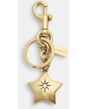 COACH Mini Star Bag Charm - Metallic