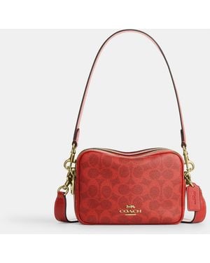 COACH Mini Carey Crossbody Bag - Red