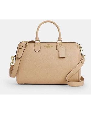 COACH Rowan Satchel Bag - Black