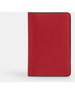 COACH Id Wallet - Red