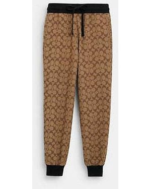 COACH Signature Sweatpants - Black