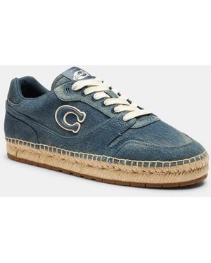 COACH Soho Espadrille Sandal Sneaker - Blue