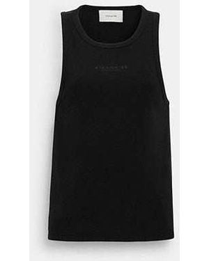 COACH Tank Top - Black