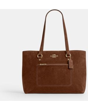 COACH Station Tote Bag - Brown