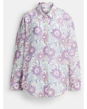 COACH Cotton Voile Shirt - Black