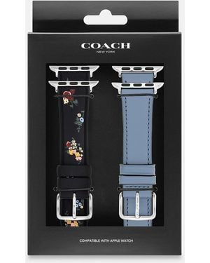 COACH Apple Watch Strap Set, 38Mm, 40Mm And 41Mm - Black