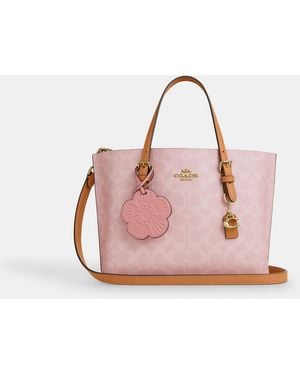 COACH Mollie Tote Bag 25 - Pink