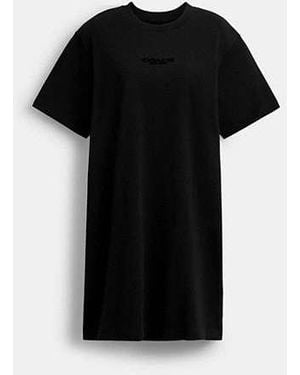 COACH New York T-Shirt Dress - Black
