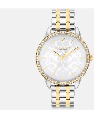 COACH Olivia Watch, 36Mm - Metallic