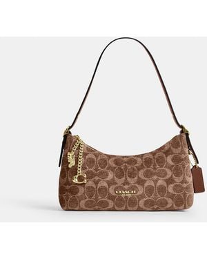 COACH Emeilia Shoulder Bag - Brown