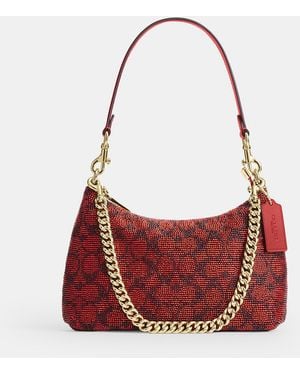 COACH Teri Shoulder Bag - Red