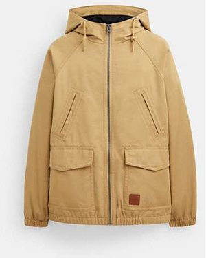 COACH Lightweight Parka - Natural