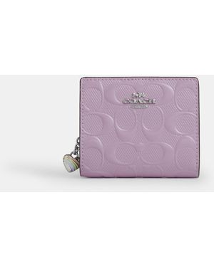 COACH Snap Wallet - Purple