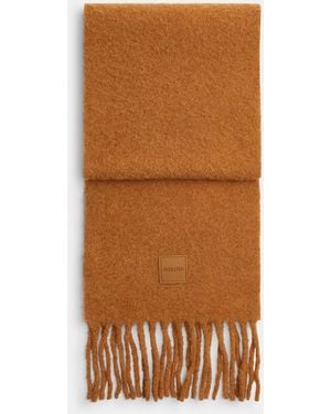 COACH Muffler With Rubber Patch - Brown