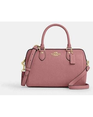 COACH Rowan Satchel Bag - Black