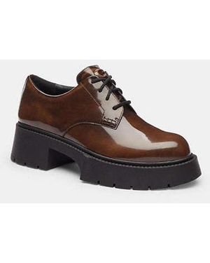 COACH Lyla Platform Derby - Black