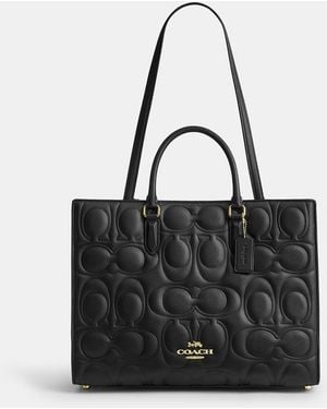 COACH Maggie Tote Bag - Black
