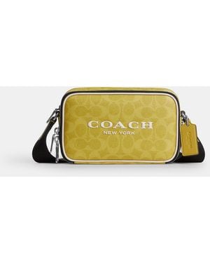COACH Colton Crossbody Bag 19 - Yellow