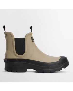 Barbour Nimbus Rubber Chelsea Wellies - Brown