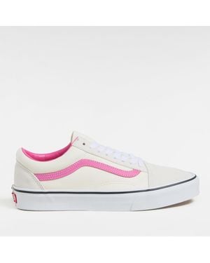 Vans Old Skool Suede/Canvas Sneakers - White