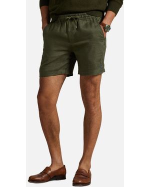 Polo Ralph Lauren Linen Prepster Shorts - Green
