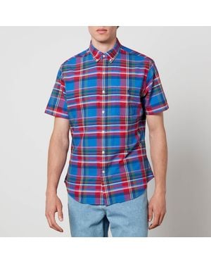 Polo Ralph Lauren Checked Cotton Shirt - Blue