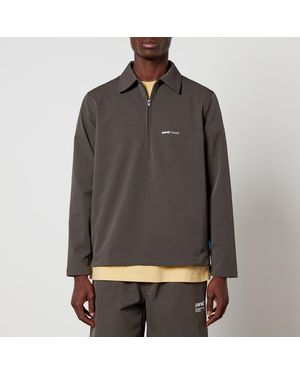 Parel Studios Parel Prespa Logo-print Stretch-shell Top - Grey