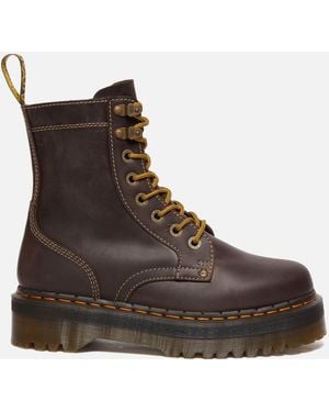 Dr. Martens Dr Jadon Arc Crazy Horse Boots - Brown